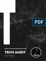 Tech Audit: Smart Contract Security Audit