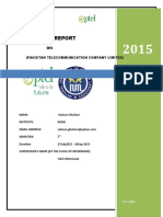 Internship Report-Sulman Ghafoor