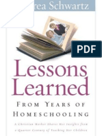 Lessons Learned From Years of Homeschooling