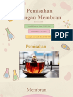 Kimia Analitik Pemisahan Dengan Membran