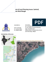Cognitive Assessment of Local Planning Issues: Sankrail, District Howrah, State West Bengal