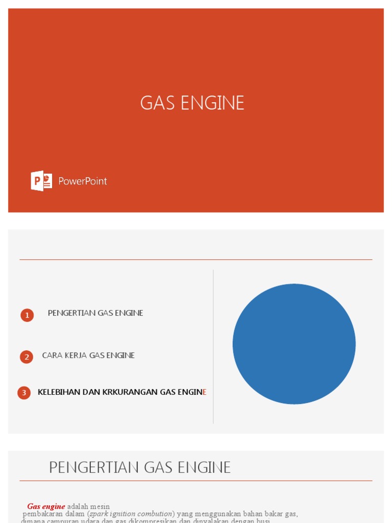Pengertian dan Cara Kerja Gas Engine | PDF