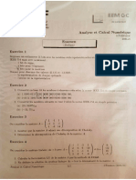 Exam Analyse Numérique