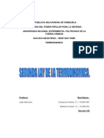 Segunda Ley de La Termodinamica