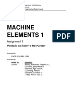 Machine Elements 1: Assignment 2
