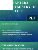 Chapter 3 The Chemistry of Life (Part 1)