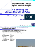 Topics in Ship Structural Design: Lecture 5 Buckling and Ultimate Strength of Plates