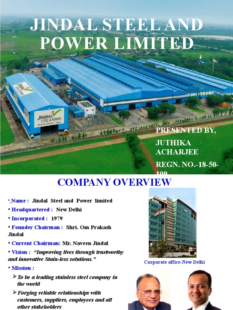 Jindal Steel and Power Overview | PDF | Technology & Engineering
