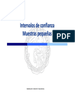 Unidad 4 Intervalos de Confianza Parte II