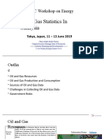 17th APEC Workshop On Energy Statistics: Oil & Gas Statistics in Malaysia