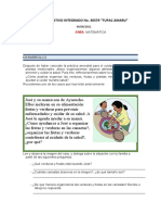 Trabajo de Matematica Segundo Grado 04-06-2021