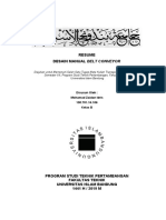 Resume (04) Desain Manual Belt Conveyor