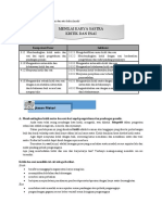 Menilai Karya Sastra Kritik & Esai