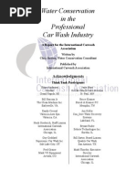 Download Water Conservation in the Professional Car Wash Industry by ericpolc69 SN54740098 doc pdf