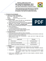 Petunjuk Pelaksanaan Dan Petunjuk Teknis Lomba Puisi Hari Santri 2021