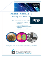 Maths Module 2: Working With Fractions