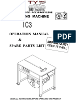 PAC IC3 Manuals