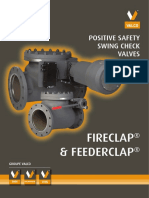 Fireclap & Feederclap: Positive Safety Swing Check Valves
