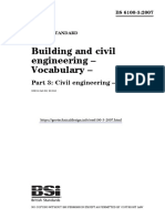 Building and Civil Engineering - Vocabulary
