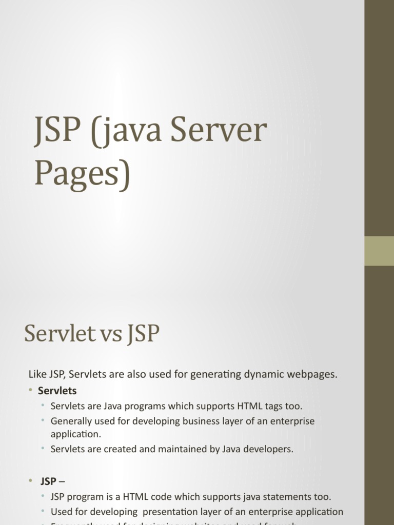 31Module 7 JSP JSP Tags and Expressions01Apr2019Reference