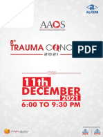 Trauma Conclave 2021 - Agenda Without Link