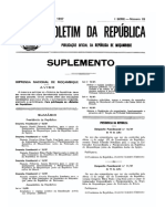 Leis e nomeações no Boletim da República