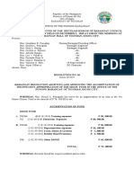 36 Resolution (Augmentation of Fund) 2019