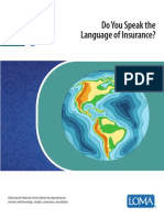 Do You Speak The Language of Insurance?