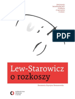 Lew Starowicz Z. O Rozkoszy