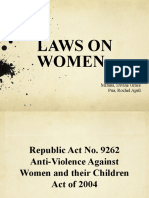 Philippine Laws On Women