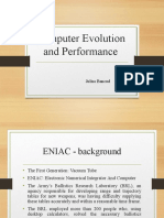 Computer Evolution and Performance: Julius Bancud