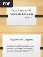 Fundamentals of Assembly Language: Julius Bancud