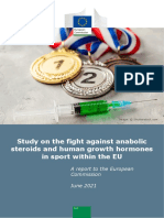 Study On The Fight Against Anabolic Steroids, Human Growth Hormones and Prohibited Methods in Sport