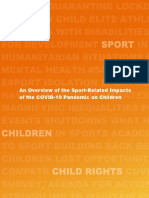An Overview of The Sport-Related Impacts of The COVID-19 Pandemic On Children