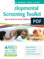 ASQ 3 Dev Screening Toolkit 2018