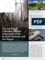 Hlj 202106 30-31 the Log Wood Cultivated Shiitake Mushrooms of the Kunisaki Peninsula and Usa Region