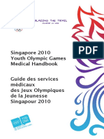 2010新加坡青奥会医疗手册 Singapore 2010 Youth Olympic Games Medical Handbook