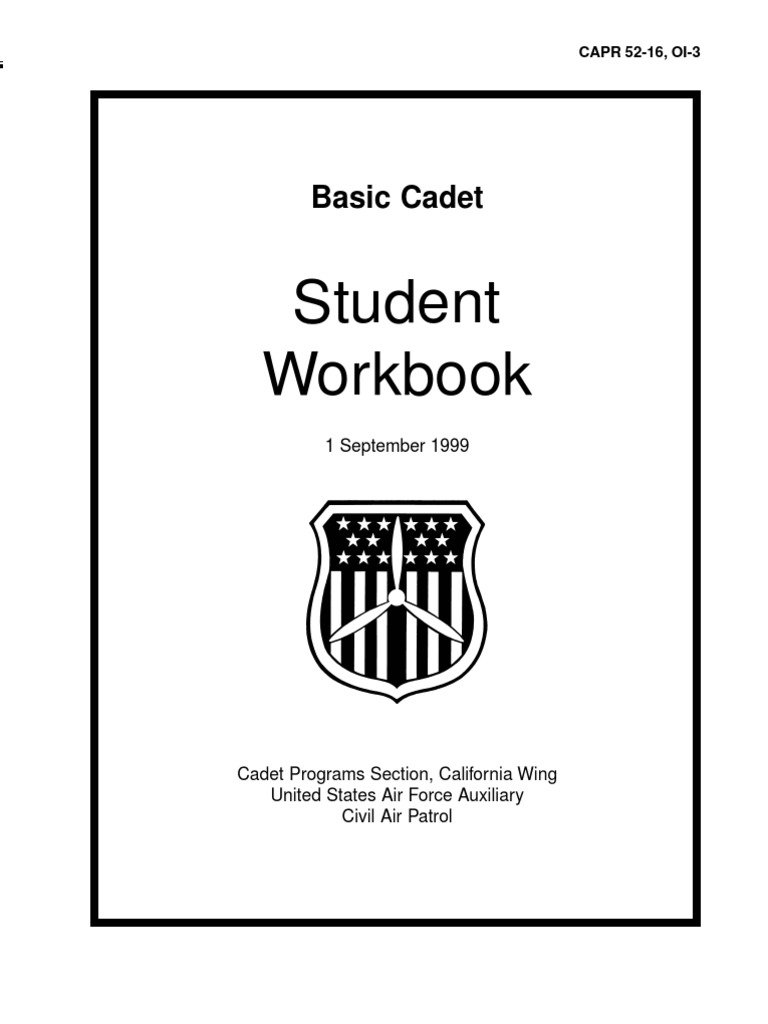 Cadet Basic Training Guide 1999 PDF Cadet Grades And Insignia Of