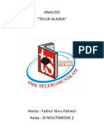 Fathur Ibnu - Analisis Novel