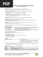 Praizion Media PMP Exam Student'S Cheat Sheet