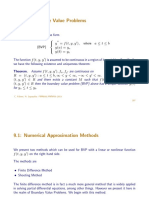 Unit 9: Boundary Value Problems: (BVP) y F (T, Y, Y), Where A T B y (A) y y (B) y F (T, Y, Y)