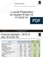 2019 Q3 Financial - Presentation - Qiii - 2018-19