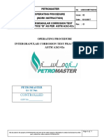 Controlled: Operating Procedure Intergranular Corrosion Test Practice "B" As Per ASTM A262-02a