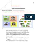 Ficha de Trabajo 2 - Semana 39 Analizamos El Rol de La Empresa en La Economía