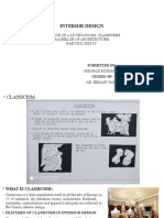 Interior Design: Interior of A Living Room-Classicism Bachelor of Architecture Barch-Ii Sem-Iv