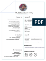 CV Sakhawat Hossain PDF