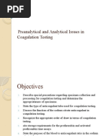 Coagulation Testing