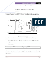 TP2: Conception Schématique D'un Mini-Calculateur: Objectif