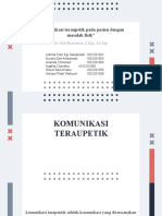 Komunikasi Teraupetik Pada Pasien Masalah Fisik KEL 10