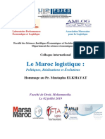 Programme Maroc Logistique PDF